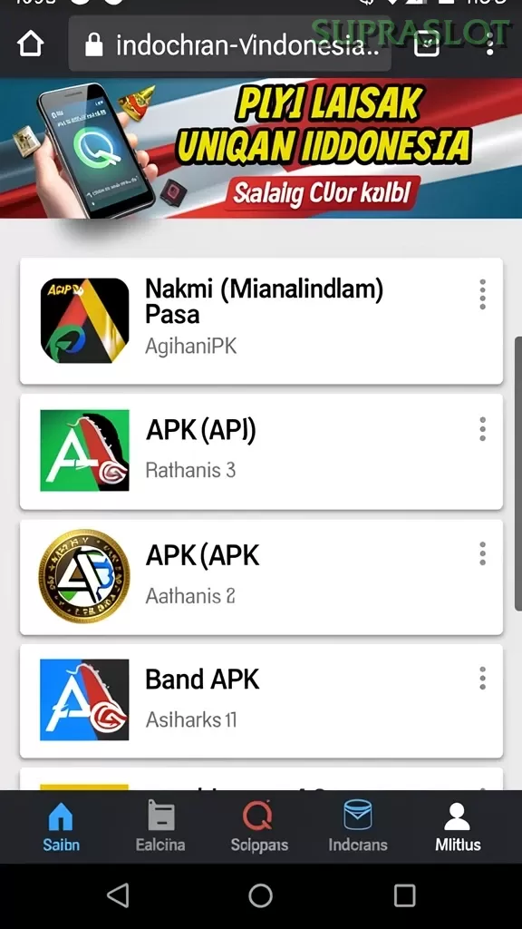 Screenshot idnscore nomor 1
